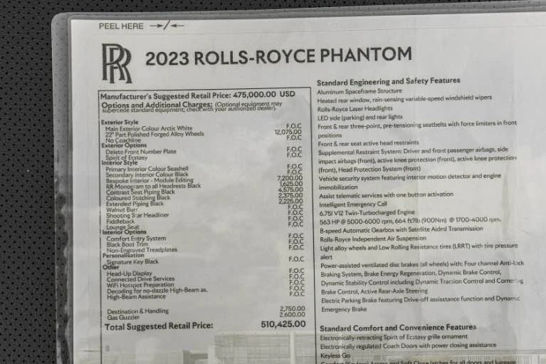 2023 Rolls-Royce Phantom VIII - Image 14 of 15