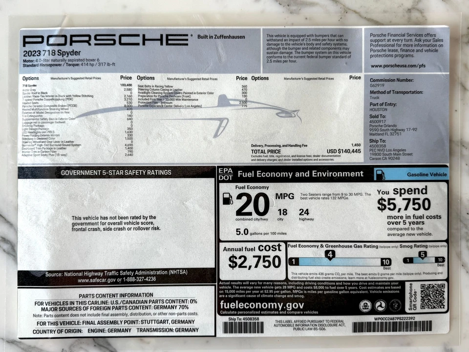 2023 Porsche - Image 20 of 20