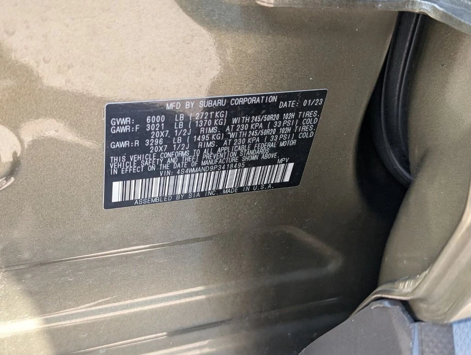 2023 Subaru - Image 21 of 21