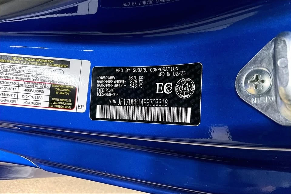 2023 Subaru BRZ 2nd Gen - Image 18 of 18