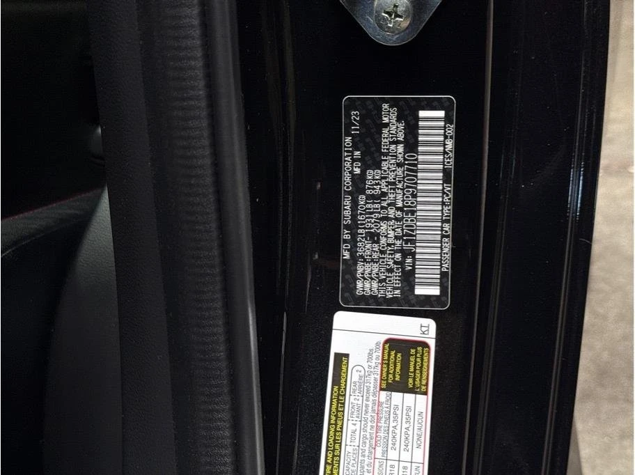 2023 Subaru BRZ 2nd Gen - Image 13 of 20
