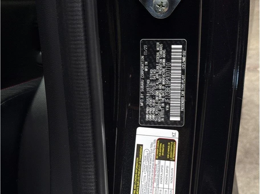 2023 Subaru BRZ 2nd Gen - Image 12 of 20