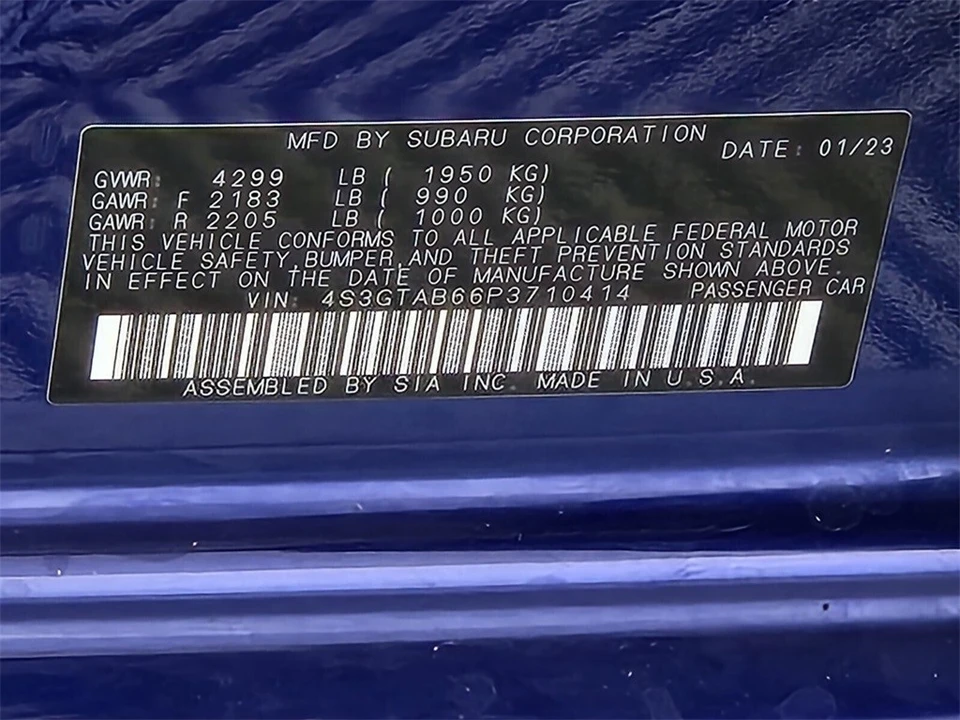 2023 Subaru Impreza 5th Gen - Image 15 of 21