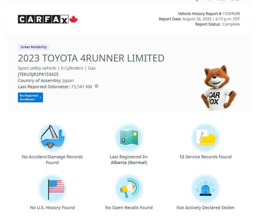 2023 Toyota 4Runner 5th Gen - Image 2 of 20
