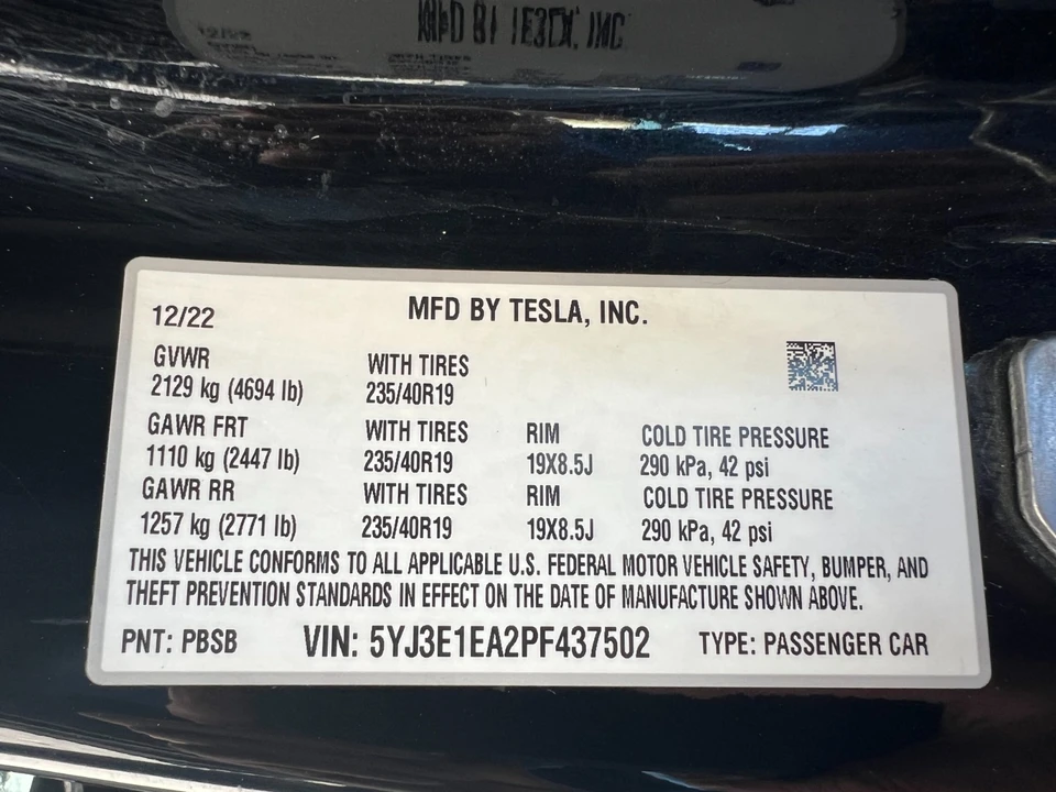2023 Tesla Model 3 - Image 10 of 21