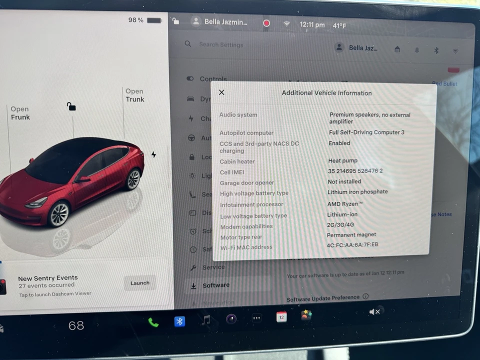 2023 Tesla Model 3 - Image 11 of 12