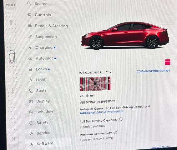 2023 Tesla Model S Plaid - Image 11 of 15