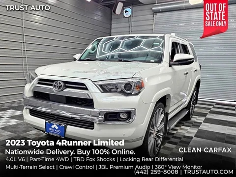 2023 Toyota 4Runner Limited 4WD
