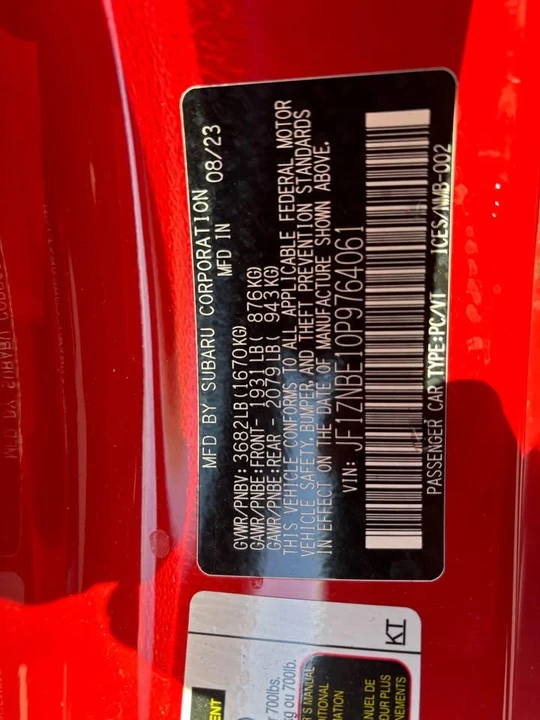 2023 Toyota GR86 2nd Gen - Image 11 of 18
