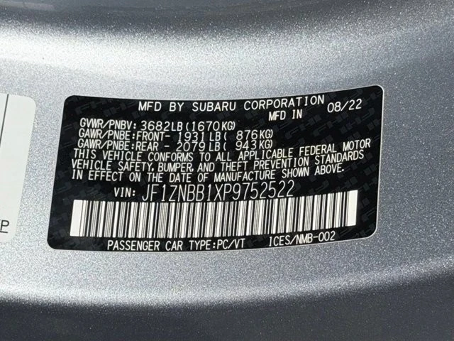 2023 Toyota GR86 2nd Gen - Image 30 of 30
