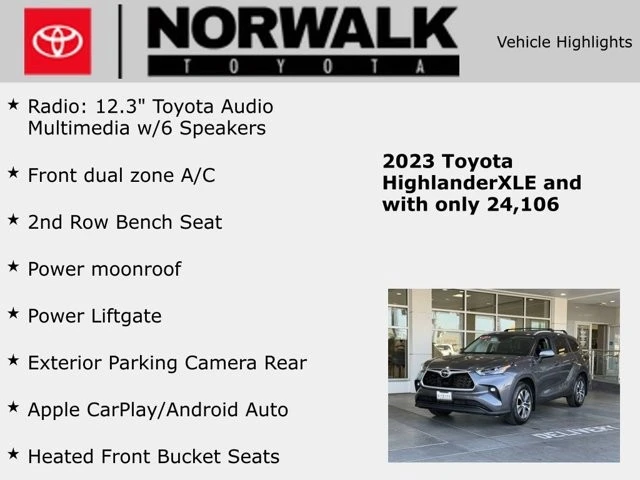 2023 Toyota Highlander - Image 10 of 21