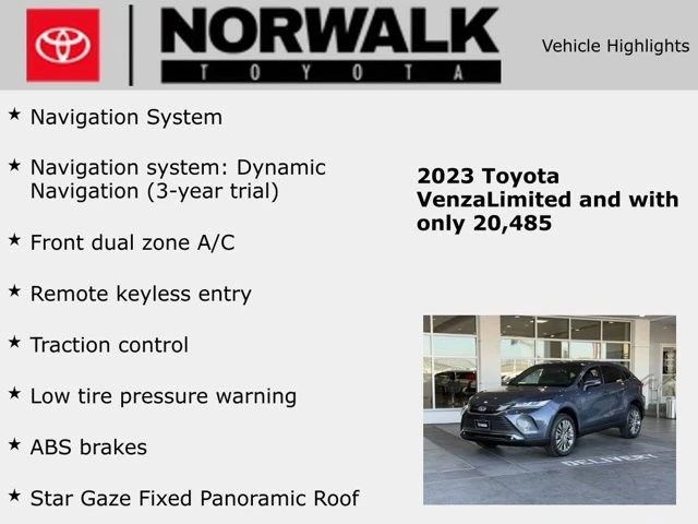 2023 Toyota Venza - Image 10 of 12