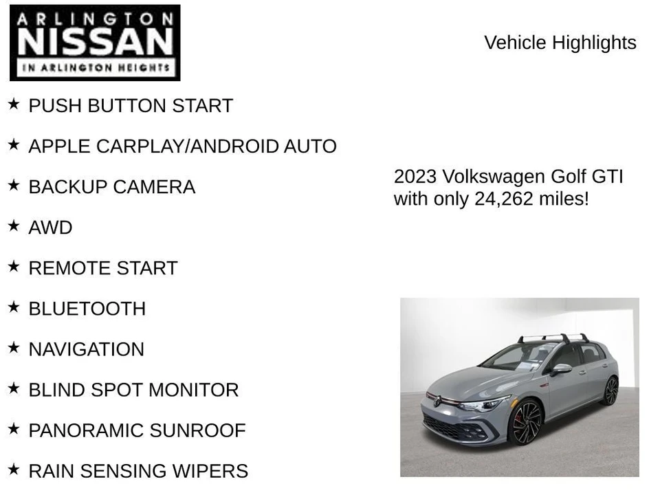 2023 Volkswagen GTI Mk8 - Image 7 of 31