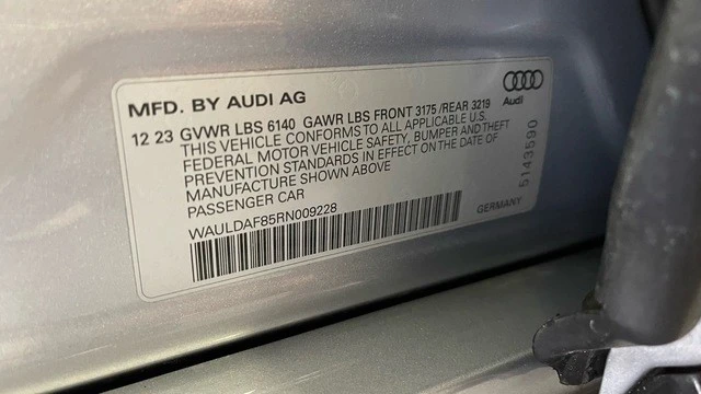 2024 Audi D5 A8 - Image 17 of 21