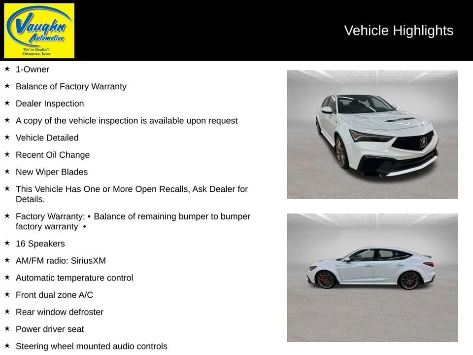 2024 Acura Integra Type S 5th Gen - Image 2 of 12