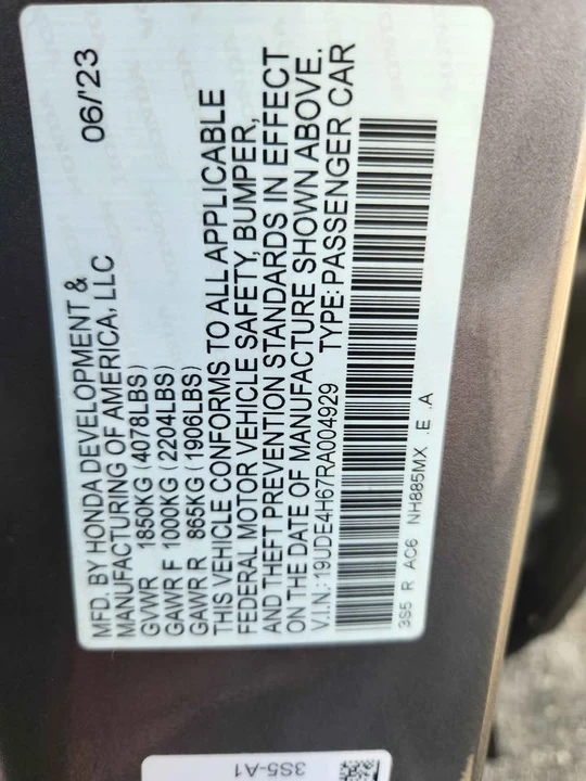 2024 Acura Integra 5th Gen - Image 7 of 12