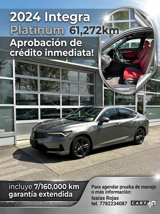 2024 Acura Integra 5th Gen - Image 1 of 11