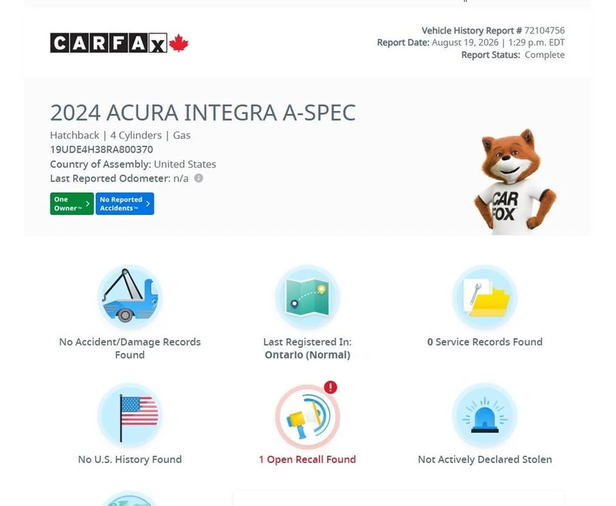 2024 Acura Integra 5th Gen - Image 19 of 19