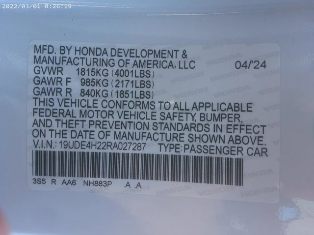 2024 Acura Integra 5th Gen - Image 19 of 19