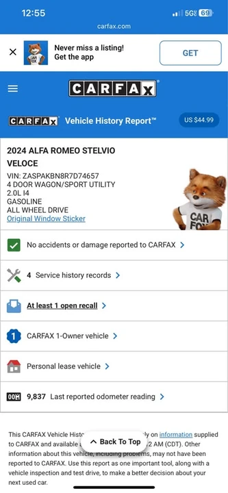 2024 Alfa Romeo Stelvio - Image 19 of 20