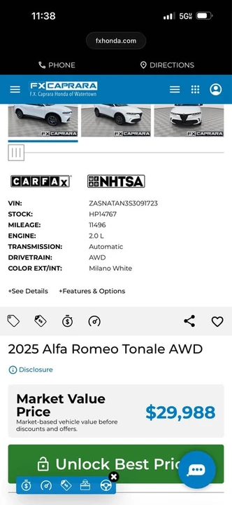 2024 Alfa Romeo Tonale - Image 9 of 9