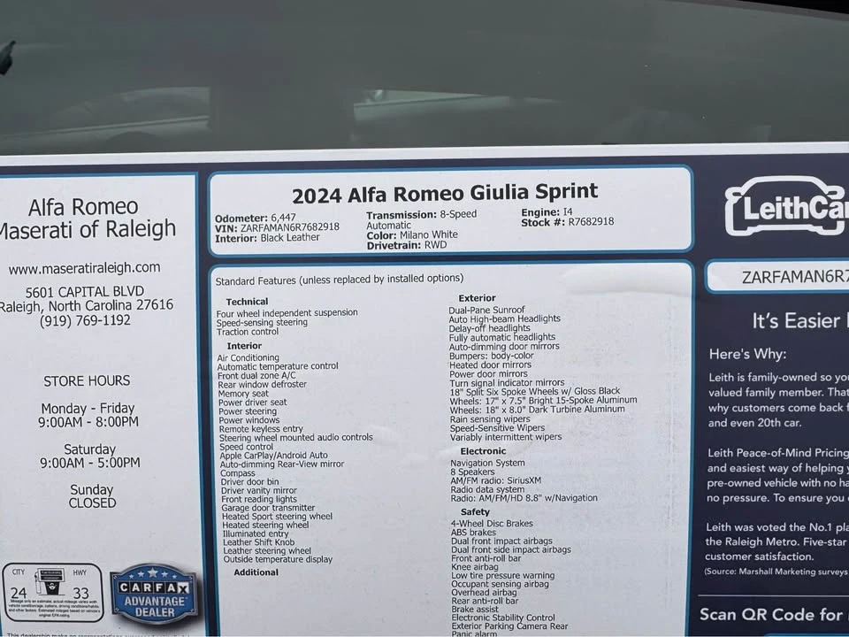 2024 Alfa Romeo Giulia - Image 6 of 11