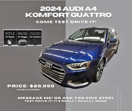 2024 Audi A4 Komfort Quattro