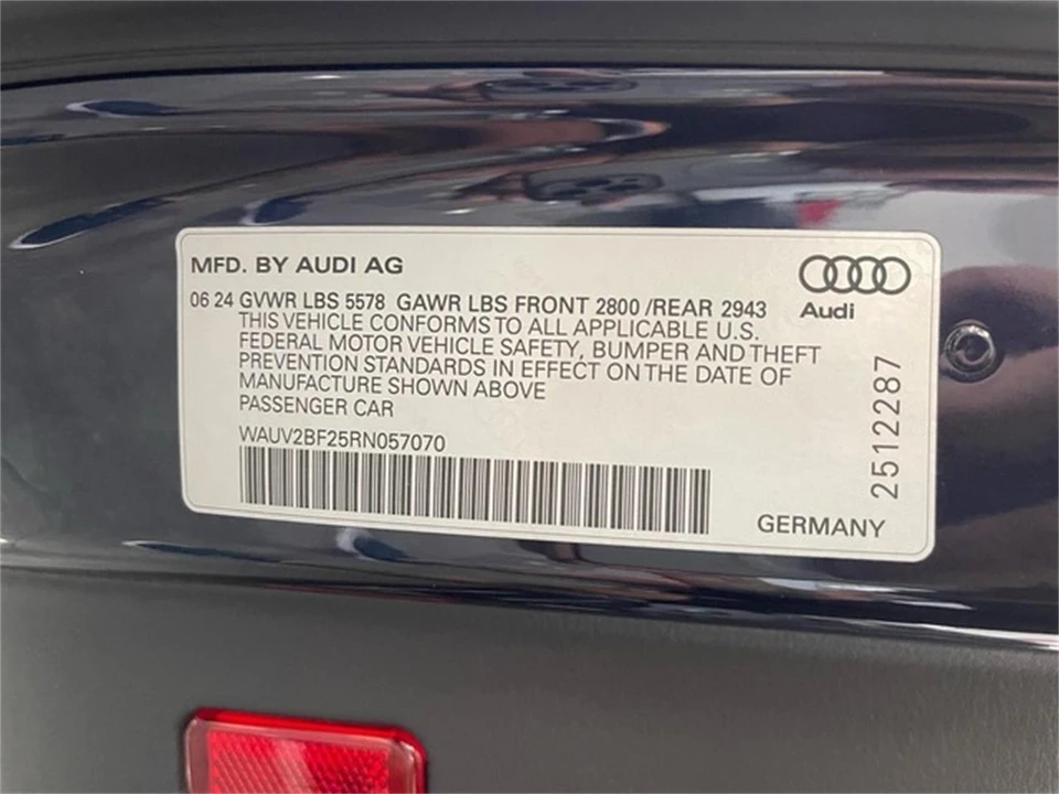 2024 Audi C8 A7 - Image 19 of 31