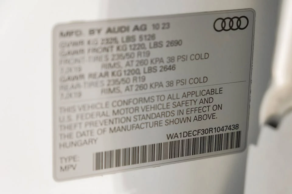 2024 Audi F3 Q3 - Image 4 of 20