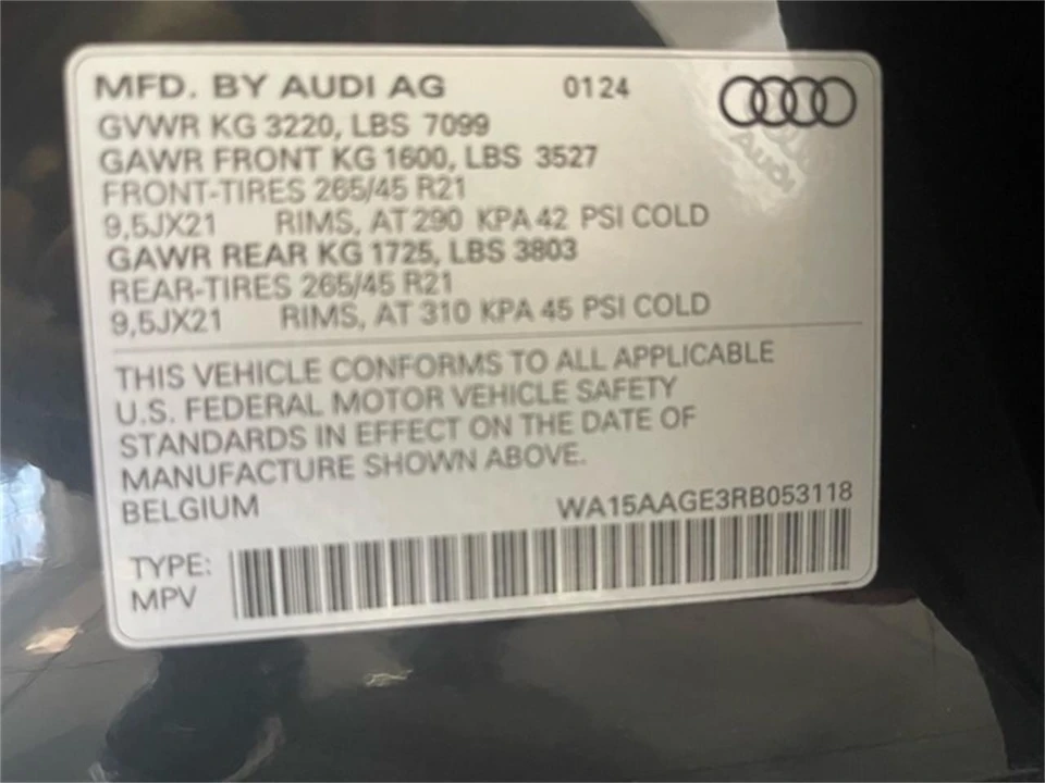 2024 Audi Q8 e-tron - Image 19 of 31
