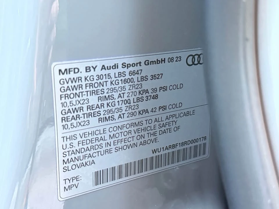 2024 Audi RS Q8 - Image 20 of 20