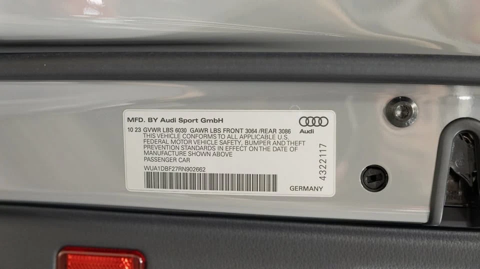 2024 Audi C8 RS6 - Image 20 of 20