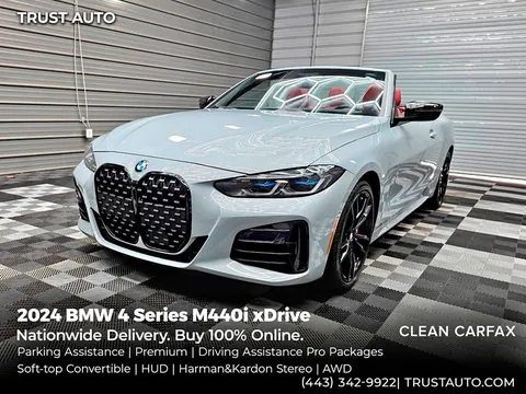 2024 BMW 4 Series M440i xDrive Convertible