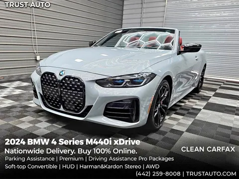 2024 BMW 4 Series M440i xDrive Convertible