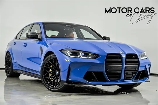 2024 BMW M3 Competition xDrive-SANTORINI BLUE-BIG $128K MSRP! listing