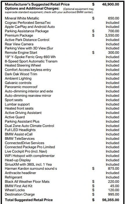 2024 BMW G01 X3 - Image 15 of 15