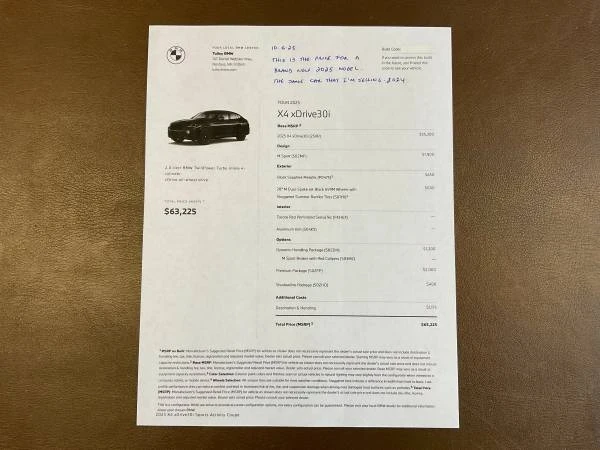 2024 BMW G02 X4 - Image 16 of 16