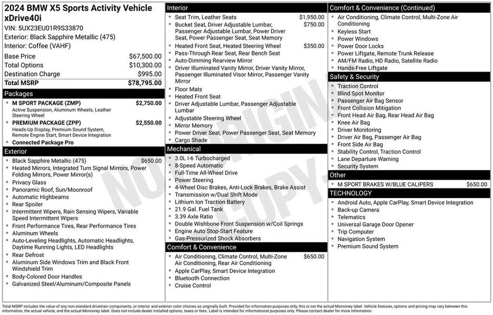 2024 BMW G05 X5 - Image 2 of 20