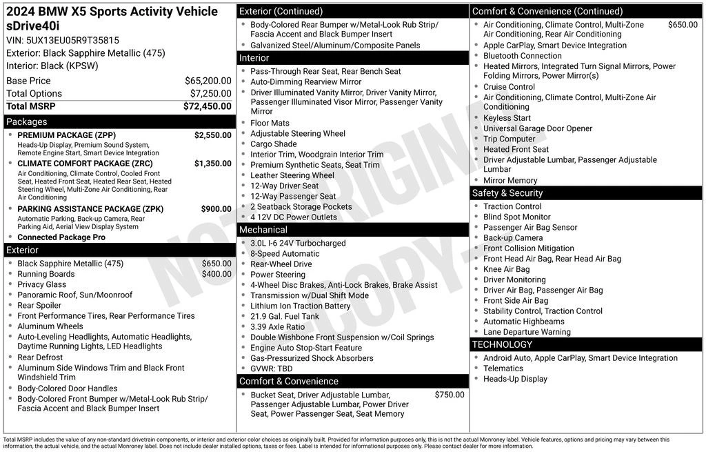 2024 BMW G05 X5 - Image 10 of 12