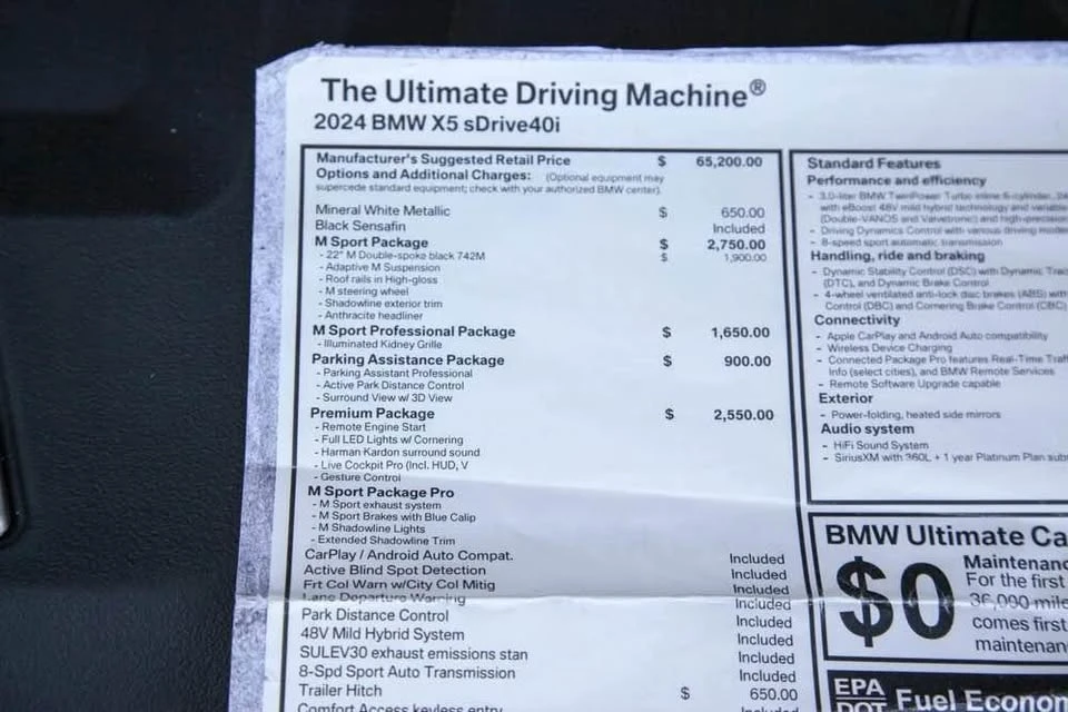 2024 BMW G05 X5 - Image 20 of 20
