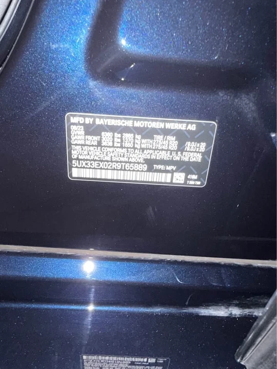 2024 BMW G06 X6 - Image 17 of 20