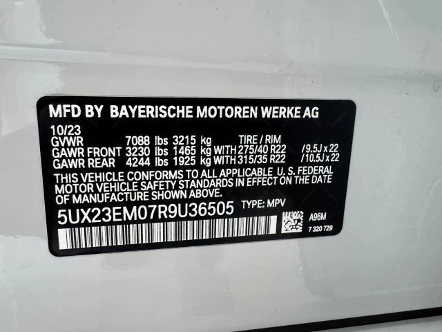 2024 BMW G07 X7 - Image 31 of 31