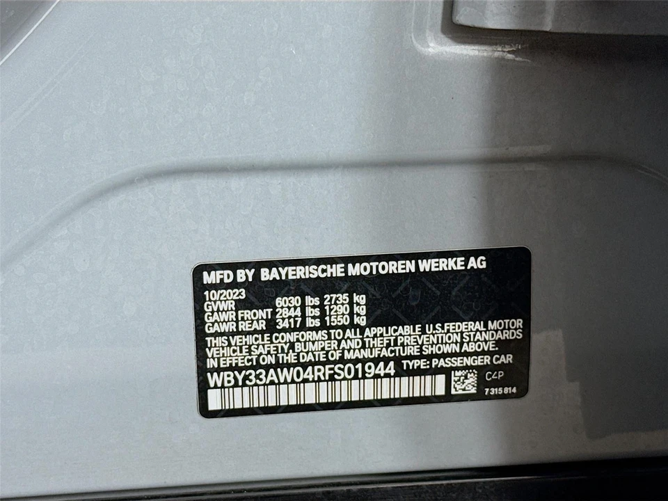 2024 BMW G26 i4 M50 - Image 14 of 14