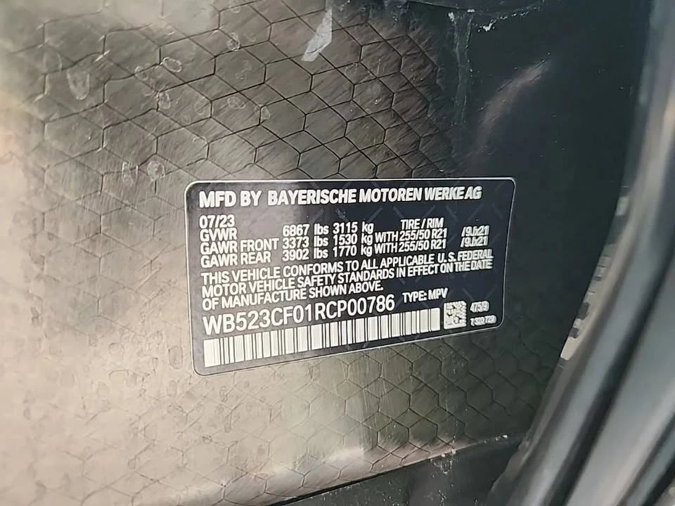 2024 BMW I20 iX - Image 8 of 9