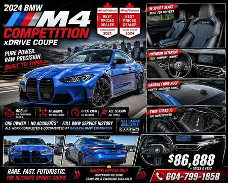 2024 BMW M4 Competition xDrive Coupe