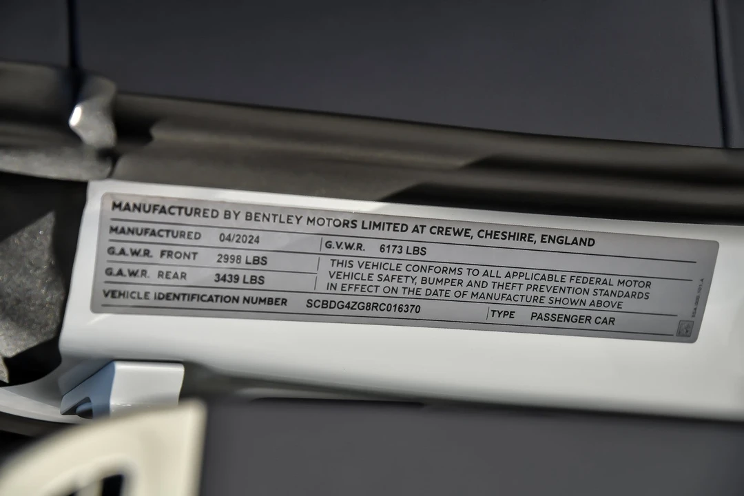 2024 Bentley Continental GTC - Image 19 of 21
