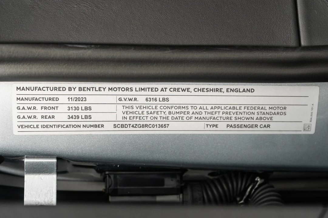 2024 Bentley Continental GTC - Image 20 of 21
