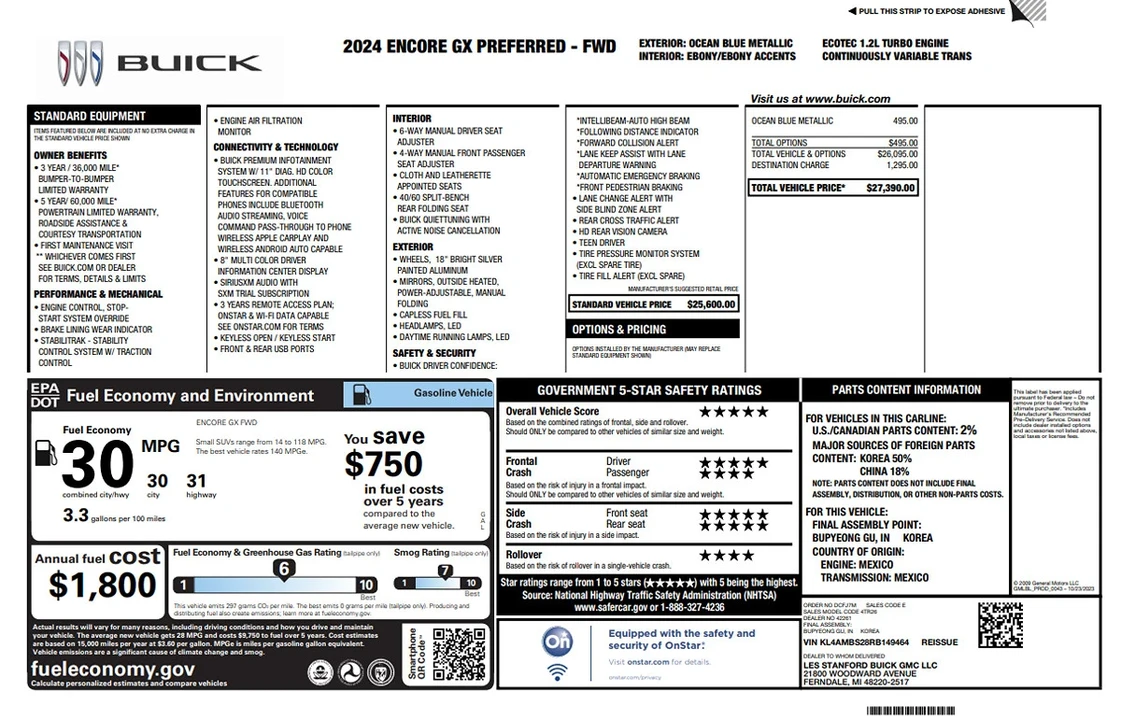 2024 Buick Encore GX - Image 10 of 12
