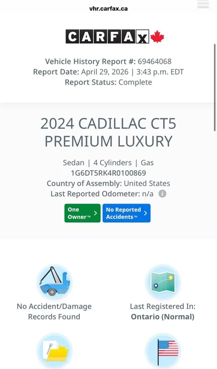 2024 Cadillac CT5 - Image 2 of 15