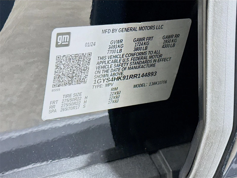 2024 Cadillac Escalade-V 5th Gen - Image 16 of 19
